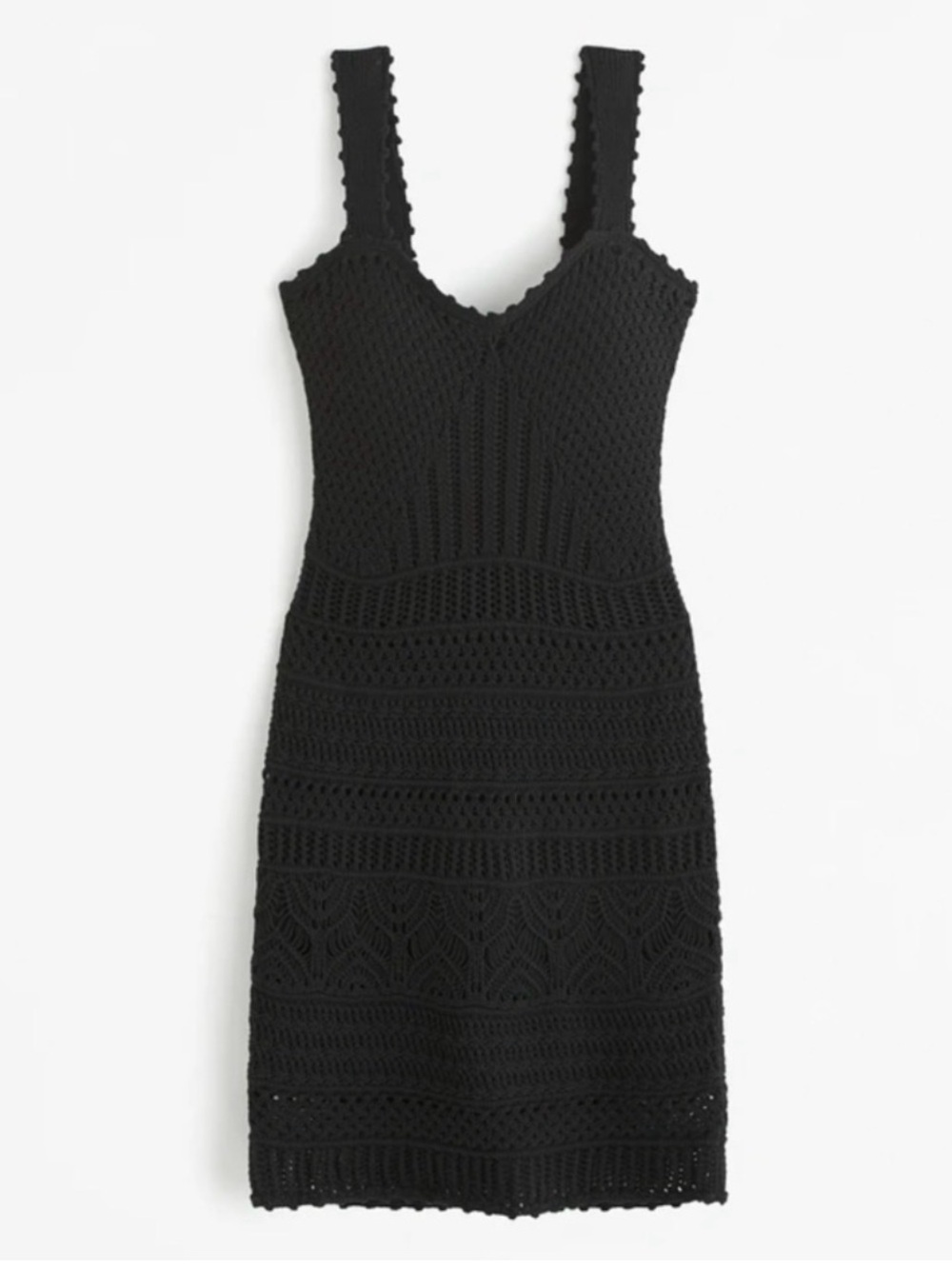 NEW Abercrombie & Fitch Crochet Knit Mini Dress